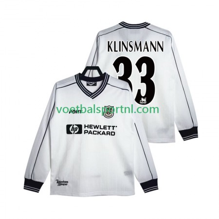 Tottenham Hotspur KLINSMANN 33 1999 Retro Thuis Shirt 1997 L/S